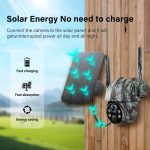 Dual Lens Outdoor Trail Hunting Camera 4MP Photo Video Traps Wild Cameras PIR Night Vision Digital Hunting Camera - Image 2