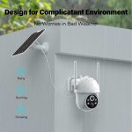 4mp Eseecloud Solar Powered Wireless Wifi Surveillance Ptz Camera Outdoor Security Solar Cctv Camera - Image 4