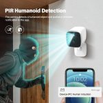 2025 Smart Security Network Camera Mini Baby Monitor Wide Angle Two-Way Audio CMOS Sensor SD Card Data Storage 1-Year Warranty - Image 3
