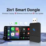 Secure and Convenient Dual-Head Box Wireless CarPlay Adapter Compatible with Android & Apple-Security & Protection Product - Image 2