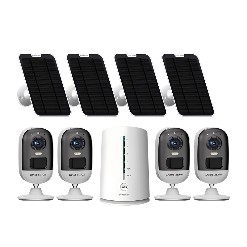 F7F1-41.jpg Hot Selling Home Security System with ABS Dome Camera F1*4 F9 NVR Kit Waterproof Features and Night Vision Function - Image 1
