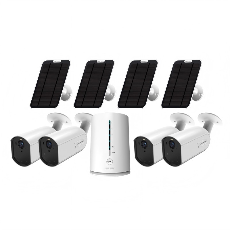 F7F5-4-1.jpg Share Vision 4mp Outdoor Security Camera Night Vision Ip with Audio Cctv Security Bullet Camera F9 NVR Kit - Image 1
