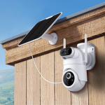 Zoomable Solar Powered Surveillance Camera Adjustable Lens for Precise Monitoring High-Quality Efficient Zoomable Camera - Image 2