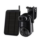 Durable HD 4G Outdoor Indoor Camera Two-Way Voice Motion Detection ABS Material CMOS Sensor  Cloud Data Storage Solar Camera