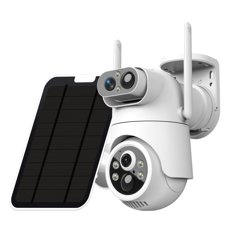 X2-3.jpg Zoomable Solar Powered Surveillance Camera Adjustable Lens for Precise Monitoring High-Quality Efficient Zoomable Camera - Image 1